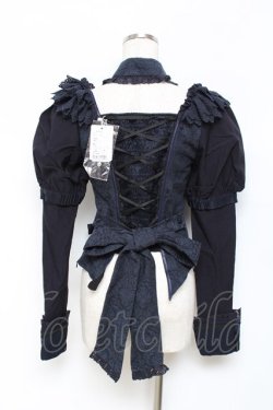 画像2: Hoshibako Works / 真夜中の囁き2wayトップス  ネイビー Y-25-11-15-088-LO-TO-SZ-ZY