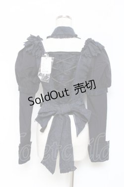 画像2: Hoshibako Works / 真夜中の囁き2wayトップス  ネイビー Y-25-11-15-088-LO-TO-SZ-ZY