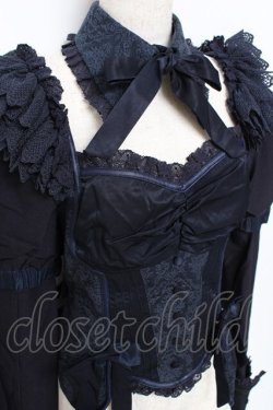 画像3: Hoshibako Works / 真夜中の囁き2wayトップス  ネイビー Y-25-11-15-088-LO-TO-SZ-ZY