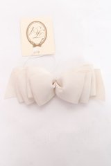 F＆A / リボンクリップ  アイボリー Y-25-11-15-013-LO-ZA-SZ-ZT487-F004