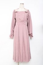画像1: m petit by misako / サンリオキャラクターズコラボ ワンピース S 中桃 Y-25-11-15-092-LO-OP-SZ-ZI (1)