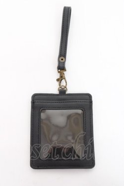 画像2: axes femme / パスケース  黒 Y-25-11-15-014-AX-BL-SZ-ZY