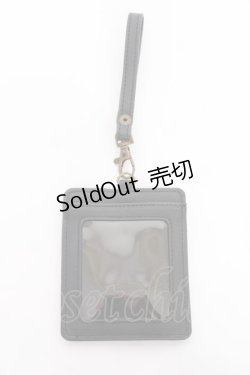 画像2: axes femme / パスケース  黒 Y-25-11-15-014-AX-BL-SZ-ZY