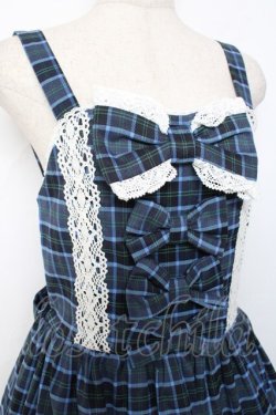 画像3: axes femme kawaii / タータンチェックジャンスカ  ブルー Y-25-11-15-100-AX-OP-AS-ZY