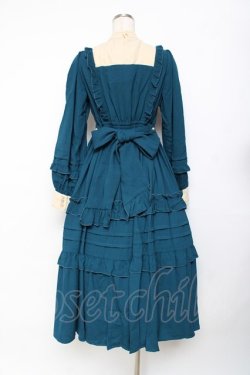 画像2: axes femme kawaii / アンティークドールワンピース  グリーン Y-25-11-15-102-AX-OP-SZ-ZY