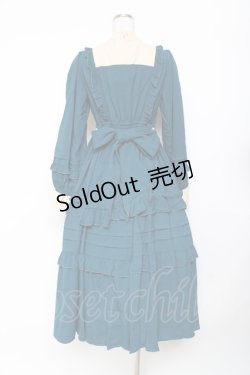 画像2: axes femme kawaii / アンティークドールワンピース  グリーン Y-25-11-15-102-AX-OP-SZ-ZI