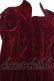 画像4: axes femme kawaii / クラシカルベロアワンピース  ワイン Y-25-11-15-103-AX-OP-SZ-ZY (4)