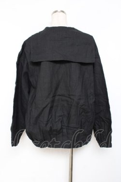 画像2: PINK HOUSE / セーラー衿ジャケット F 黒 Y-25-11-15-105-LO-JA-SZ-ZY