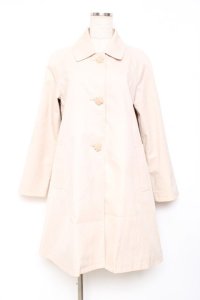 F＆A / ローズボタンスプリングコート  ベージュ Y-25-11-15-109-LO-JA-SZ-ZY