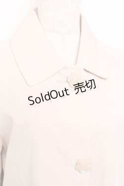 画像3: F＆A / ローズボタンスプリングコート  ベージュ Y-25-11-15-109-LO-JA-SZ-ZI