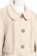 画像3: axes femme / レース配色丸襟コート  ベージュ Y-25-11-15-113-AX-CO-SZ-ZY (3)