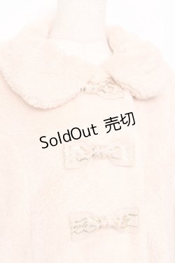 画像3: Emily Temple cute / リボンプリントファーブルゾン  ベージュ Y-25-11-15-116-ET-CO-SZ-ZY