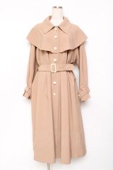 an another angelus / ヨークケープトレンチコート  ベージュ Y-25-11-15-117-CA-CO-SZ-ZY