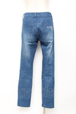 画像2: axes femme / ローズブーケ刺繍デニム  デニム Y-25-11-15-121-AX-PA-SZ-ZY