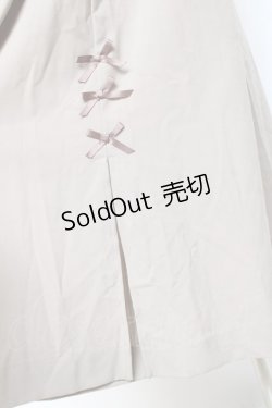 画像3: axes femme / プチリボンスリットワイドPT  グレージュ Y-25-11-15-122-AX-PA-SZ-ZY