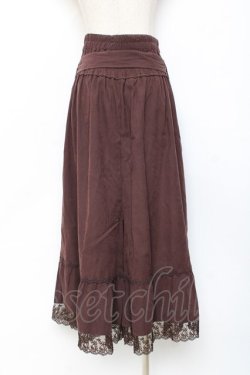 画像2: axes femme / 2WAYガウチョパンツ  ブラウン Y-25-11-15-123-AX-PA-SZ-ZY