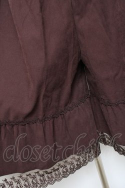 画像3: axes femme / 2WAYガウチョパンツ  ブラウン Y-25-11-15-123-AX-PA-SZ-ZY