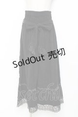 axes femme / 2WAYガウチョパンツ  黒 Y-25-11-15-124-AX-PA-SZ-ZY