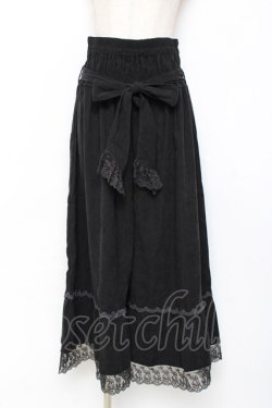 画像1: axes femme / 2WAYガウチョパンツ  黒 Y-25-11-15-124-AX-PA-SZ-ZY