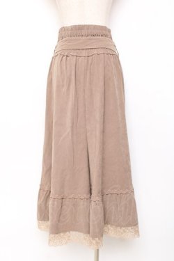 画像2: axes femme / 2WAYガウチョパンツ  ベージュ Y-25-11-15-125-AX-PA-SZ-ZY