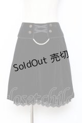 axes femme / ベロアタックスカート  黒 Y-25-11-15-126-AX-SK-SZ-ZY