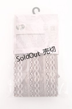 画像2: m petit by misako / AMキティリボンタイツ M-L 中茶 Y-25-11-15-019-LO-ZA-SZ-ZY