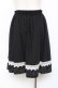 画像2: axes femme / パールデザインスカート  黒 Y-25-11-15-129-AX-SK-SZ-ZY (2)