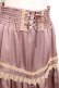 画像3: axes femme / サテンイレヘムスカート  アワピンク Y-25-11-15-130-AX-SK-SZ-ZY (3)