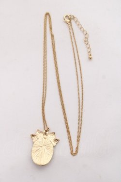 画像2: m petit by misako / AMリボンネックレス  中黒 Y-25-11-15-002-LO-AC-SZ-ZY