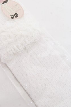 画像3: m petit by misako / AMOVKタテレーシーフリル 23-25 中白 Y-25-11-15-020-LO-ZA-SZ-ZY