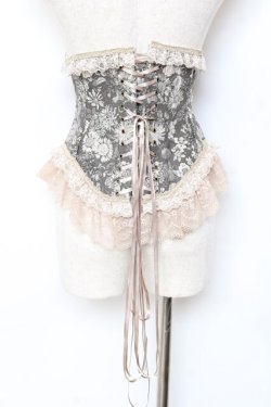 画像3: PrivateSquare. / ボタニストショートコルセット  カーキ Y-25-11-15-138-LO-ZA-SZ-ZY