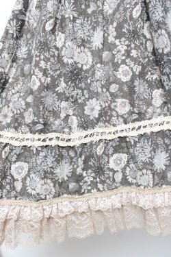 画像3: PrivateSquare. / ボタニストマキシ丈スカート  カーキ Y-25-11-15-139-LO-SK-SZ-ZY