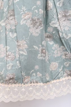 画像5: Victorian maiden / カントリーハイウエストスカート  ブルー Y-25-11-15-140-CL-SK-SZ-ZY