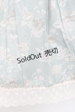 画像5: Victorian maiden / カントリーハイウエストスカート  ブルー Y-25-11-15-140-CL-SK-SZ-ZY