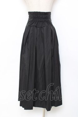 画像2: nohea / コルセットデザインプリーツスカート  黒 Y-25-11-15-147-LO-OP-SZ-ZY