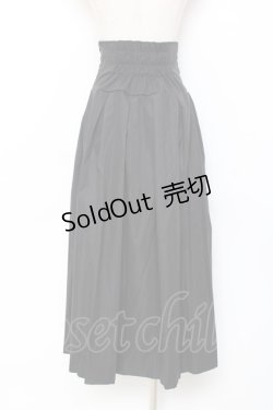 画像2: nohea / コルセットデザインプリーツスカート  黒 Y-25-11-15-147-LO-OP-SZ-ZY