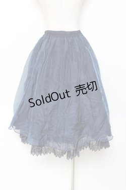 画像2: Hoshibako Works / 真夜中の囁き スカート  ネイビー Y-25-11-15-148-LO-SK-SZ-ZY