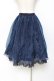 画像2: Hoshibako Works / 真夜中の囁き スカート  ネイビー Y-25-11-15-148-LO-SK-SZ-ZY (2)