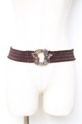 axes femme / ステンドグラスリースベルト  ブラウン Y-25-11-15-023-AX-ZA-SZ-ZY
