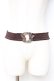 画像1: axes femme / ステンドグラスリースベルト  ブラウン Y-25-11-15-023-AX-ZA-SZ-ZY (1)