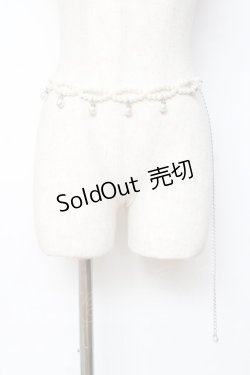 画像1: axes femme / パールチェーンベルト   Y-25-11-15-024-AX-ZA-SZ-ZY