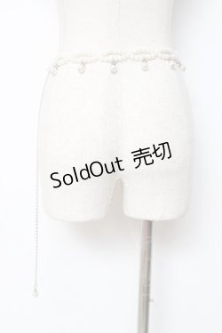 画像3: axes femme / パールチェーンベルト   Y-25-11-15-024-AX-ZA-SZ-ZY