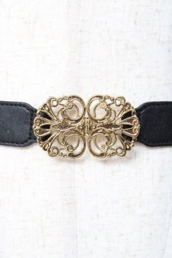 画像2: Fi.n.t / モチーフゴムベルト  ブラウン Y-25-11-15-025-CA-ZA-SZ-ZY