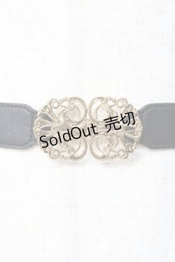 画像2: Fi.n.t / モチーフゴムベルト  ブラウン Y-25-11-15-025-CA-ZA-SZ-ZY