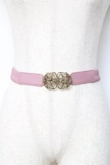 Fi.n.t / モチーフゴムベルト  黒 Y-25-11-15-026-CA-ZA-SZ-ZY