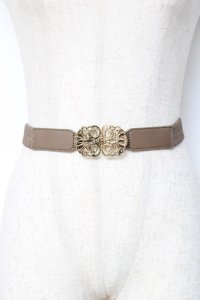 Fi.n.t / モチーフゴムベルト  ピンク Y-25-11-15-027-CA-ZA-SZ-ZY