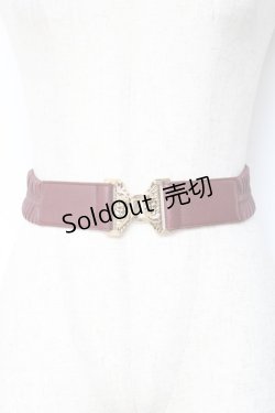 画像1: 【SALE】F i.n.t / バックルゴムベルト  ブラウン Y-25-11-15-029-CA-ZA-SZ-ZT487-F003