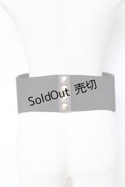 画像2: axes femme / レース×刺しゅうコルセットベルト  茶 Y-25-11-15-030-AX-ZA-SZ-ZY