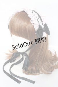 BABY, THE STARS SHINE BRIGHT / くみゃちゃんのLovely Paradeヘッドドレス  黒×ピンク Y-25-11-15-033-BA-AC-SZ-ZY