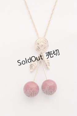 画像1: m petit by misako / チェリーネックレス  中金 Y-25-11-15-004-LO-AC-SZ-ZY